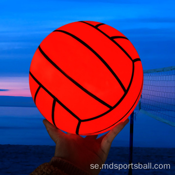 Jymingde led glödande volleybollboll